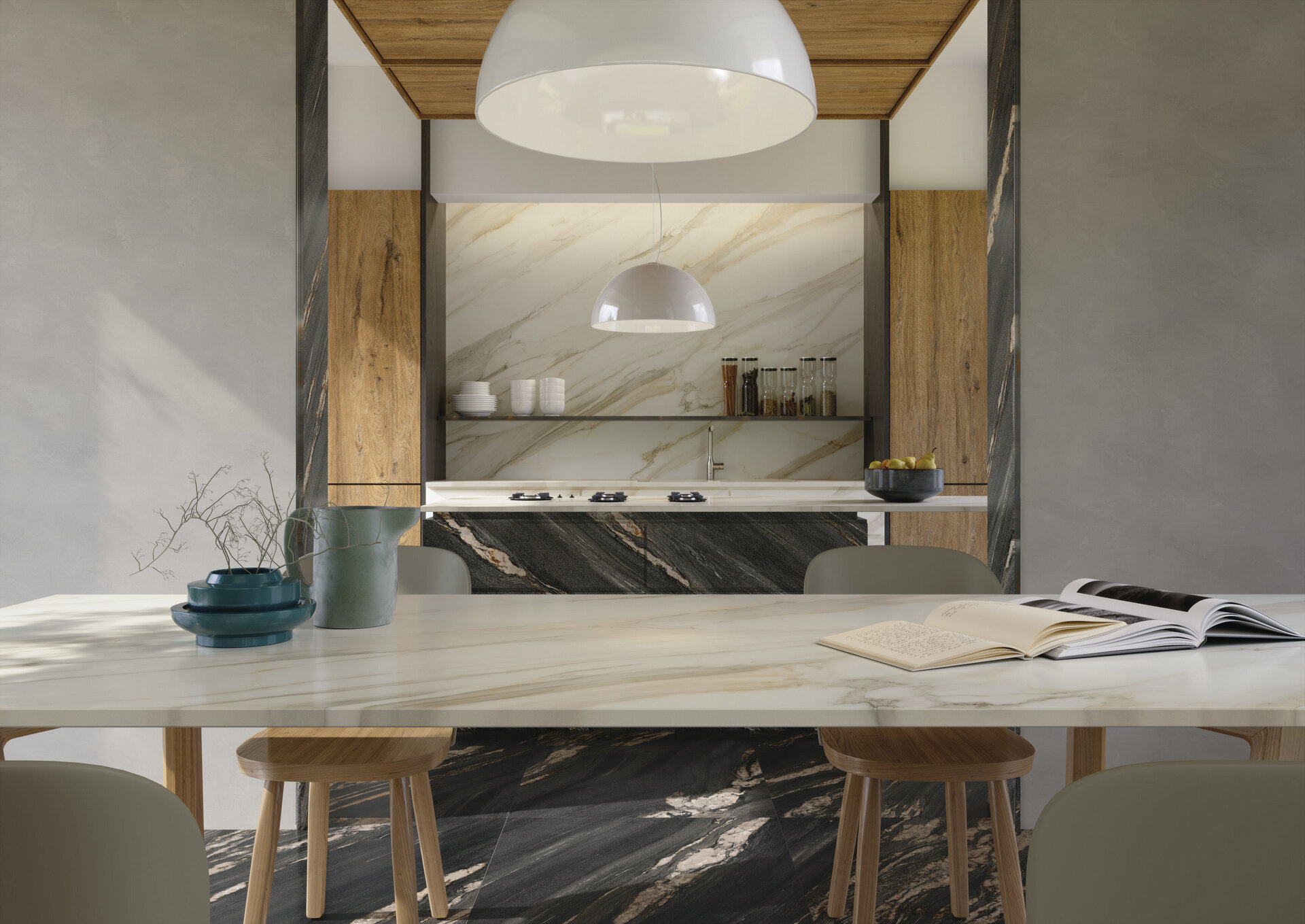 Cement Effect Porcelain Tiles - SAPIENSTONE