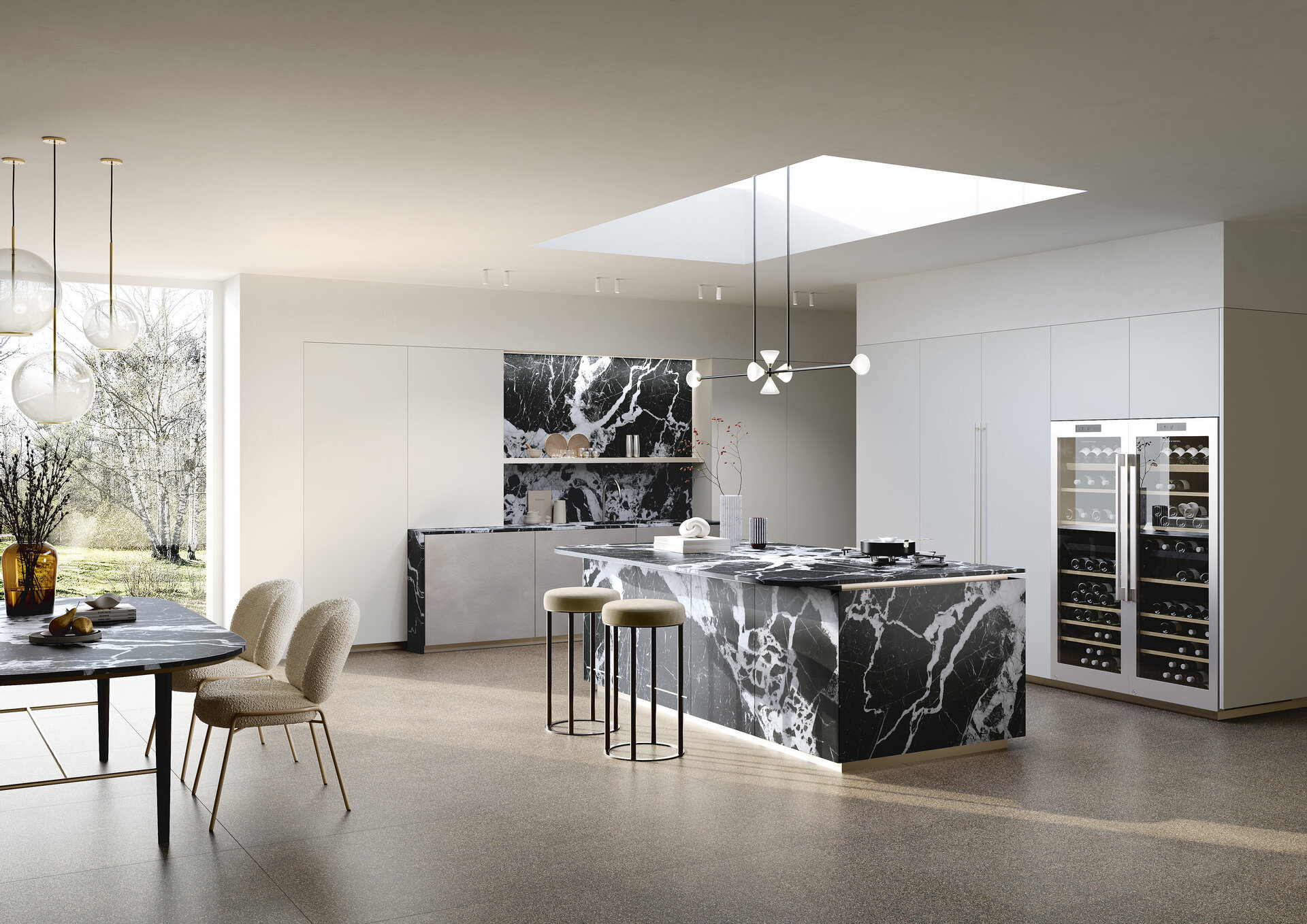 Cement Effect Porcelain Tiles - SAPIENSTONE