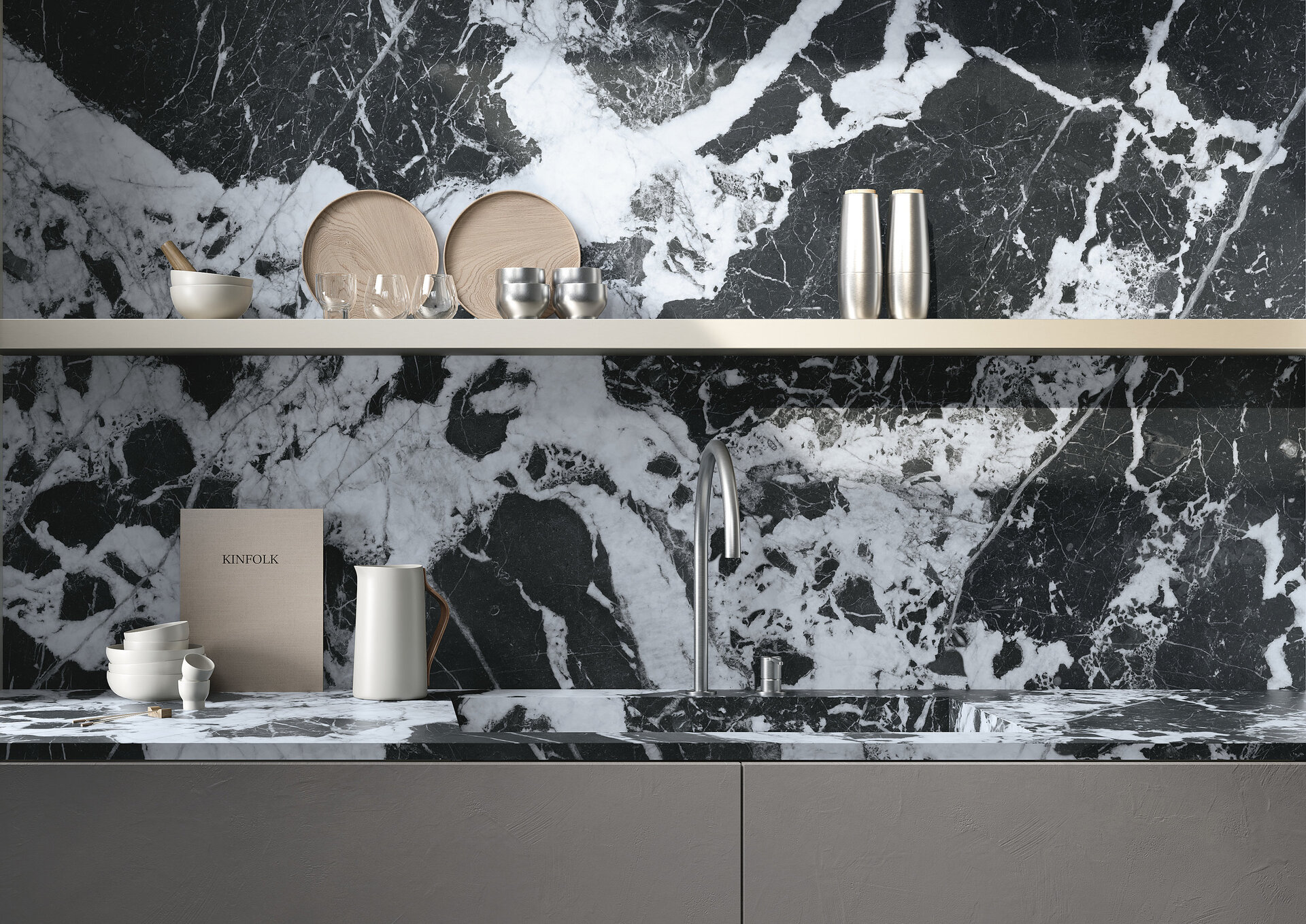 Cement Effect Porcelain Tiles - SAPIENSTONE