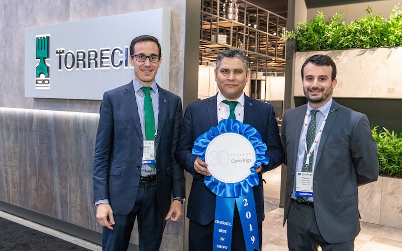 Fiandre Best Booth Award for Inspirational Design at Coverings