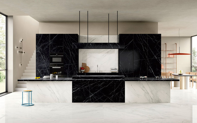 Fiandre's Sapienstone built-in induction technology