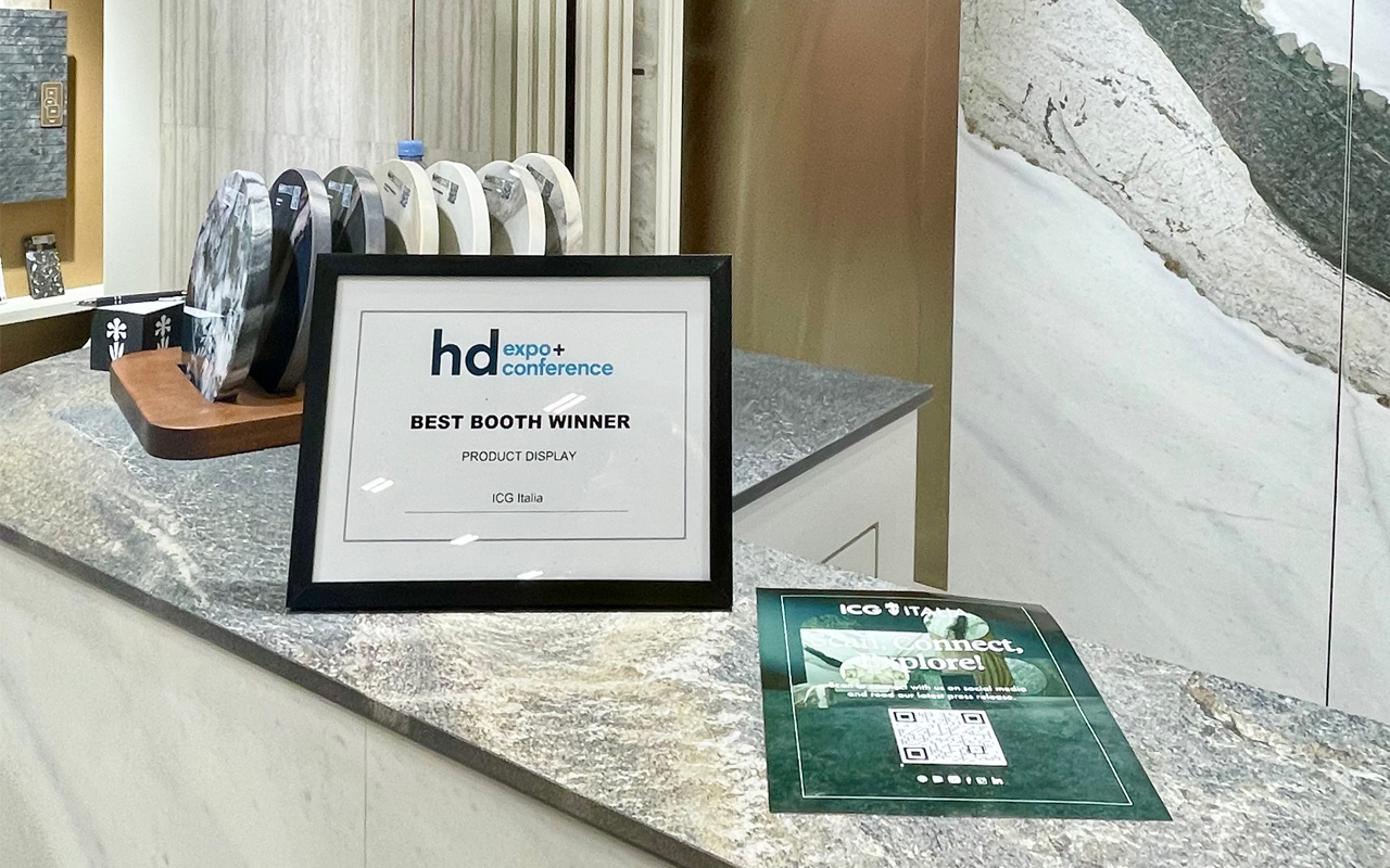 ICG Italia Booth Awarded “Best Product Display” at HD Expo 2024